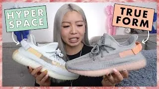YEEZY 350 V2 True Form VS Hyperspace