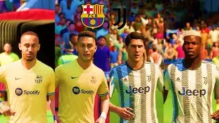 FIFA 22 - FC Barcelona vs. Juventus | World - Club Friendly 2022 | Next-Gen Gameplay