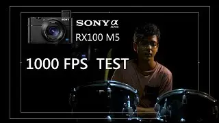 SONY RX100 V | 1000 FPS Test