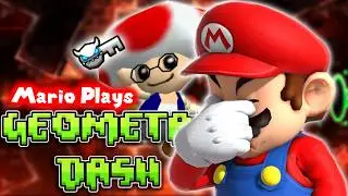 Mario Plays: GEOMETRY DASH!!! (PART 5!!)