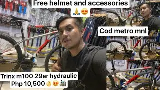 Trinx m100 29er Hydraulic 2023 3x8speed Ltwoo by Weapon Free Helmet and Accessories