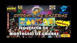 ZZ Clube Sonz&atilde;o das Galeras Sequ&ecirc;ncia de Galeras 15 Minutos R&aacute;dio Imprensa FM (1998)