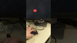 FPGA Controlled VGA Display Driver - User Controlled Moving Shapes