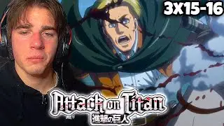 IM DROPPING THIS SHOW! | Attack On Titan First Time Reaction (3x15-16)