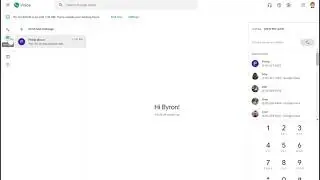 How to use Google Voice in the Browser