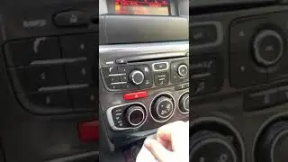 Citroen DS4 Hazard Lights Button Sound
