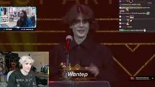 xQc Almost Ran Up on Stage and Tackled Wantep