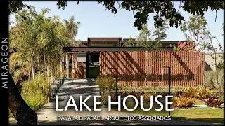 Architectural Beauty Amid Natural Landscape | Lake House