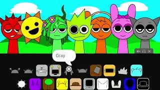 Incredibox Sprunki Sinner Edition But WITH LOVE SUS MOD! Raddy Pinki Cartoon Animation Orange Oren