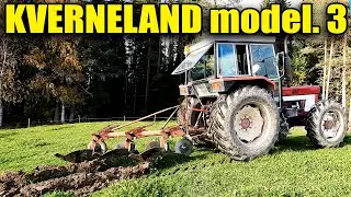 IH844 och Kverneland model 3 plöjer mera
