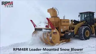 RPM48R High-Capacity Loader-Mounted Snow Blower
