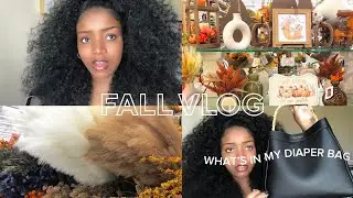FALL VLOG | Shopping | Hobby Lobby, Ross + Haul & What&rsquo;s in my mommy bag? 