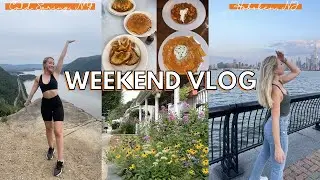 VLOG: fun night in Hoboken, day trip to Cold Spring, NY and hiking Breakneck Ridge trail