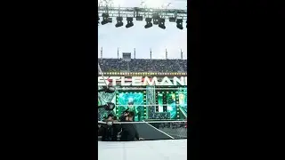 AEW Stars Surprise at WrestleMania 40 Omega, Jericho, Young Bucks Make History #AEW #WWE #shorts