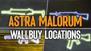 ALL WALL BUY LOCATIONS - ASTRA MALORUM - BO7 Zombies Beginner Guide (Black Ops 7 Zombies)