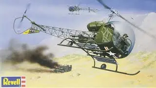 Building Revell&rsquo;s Bell H-13H Helicopter (1/35) | MASH TV Show