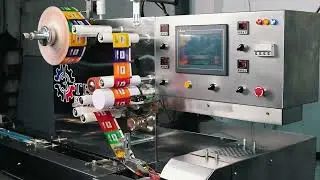 INLINE CHOCOLATE PILLOW PACK MACHINE