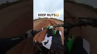 Deep Ruts on this Corner Track #RTC #mx #moto #kx