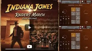 John Williams &ndash; Raiders March Orchestral Mockup | Logic Pro and Cinematic Studio Series