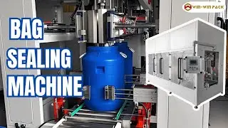 WIN-WIN PACK High-Efficiency Double Station Drum Bag Sealing Machine | Automated Packaging Solution