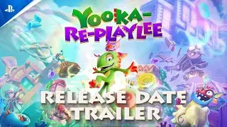 Yooka-Replaylee - Release Date Announcement Trailer | PS5 Games