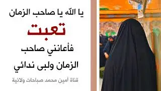 يا الله يا صاحب الزمان تعبت تعبت تعبت .. فأعانني صاحب الزمان ولبى ندائي