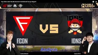 Top Clans FalconEsports Vs IDNS(Annalyst by Edward and ST14)