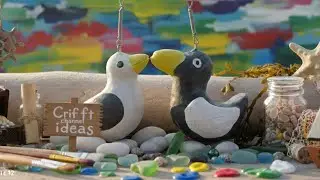 How to make beautiful crift Clay Show pieces | Duck 🦆 Making at home.