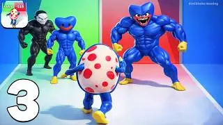 🥚Monster Egg Gameplay Walkthrough Levels 3 Hatch, Grow & Defeat Enemies (Android,iOS)
