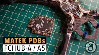 Matek FCHUB-A and FCHUB-A5 PDBs for 20x20 Flight Controllers
