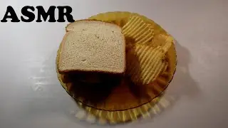 TURKEY SANDWICH, RIPPLE CUT POTATO CHIPS & CHOCOLATE MILK ASMR MUKBANG