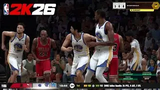 NBA 2K26 OFFICIAL GAMEPLAY (PS5) '17 Warriors vs '96 Bulls