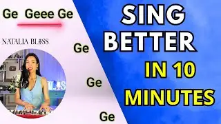10-Min Vocal Warm-Up to Instantly Sing Better | Natalia Bliss
