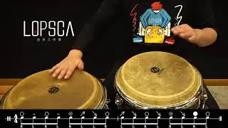 Pop conga 8-16beat free lesson