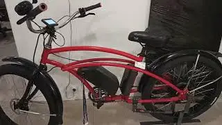 E-CRUISER Rower elektryczny 1500W konwersja