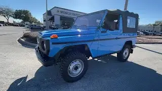 USED 1987 MERCEDES-BENZ G-CLASS G240 OPEN TOP DIESEL SWB - (FRAME-OFF RESTORATION) at World Imp...