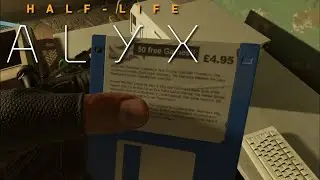 Half Life Alyx: Russell and Alyx Discuss Floppy Disks and the Internet