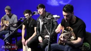 Rock 94 1/2 Mosh Pit Studios -- Young Guns Feb 26th 2013
