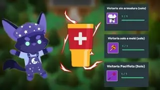 Pacifist/no armor/only melee Victory | Super Animal Royale
