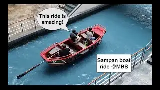 Sampan Ride | Fun Boat Ride in Singapore | Marina Bay Sands
