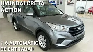 Hyundai Creta Action 2021 - O Creta autom&aacute;tico de entrada em detalhes!!