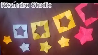 How to Cut a Perfect Star Easily ⭐ | Simple Paper Craft Tutorial