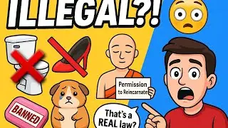 Top 10 Weirdest Laws Around The World 🌍 🤯 #top10 #viral
