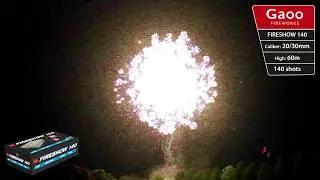TERMINATOR  (FIRESHOW 140) -  Gaoo Fireworks   (Fajerwerki 20/30mm, CE 2017)