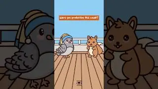 Weekly Check In 🐦 Birdie & Squirrel | Relatable Animation Meme | Week In Review