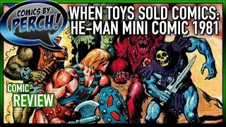 When toys sold comics: He Man mini comic from 1981