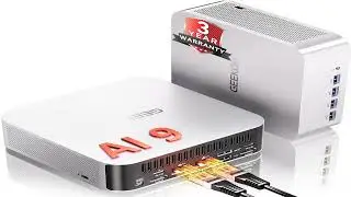 Лучшее предложение: Мини-ПК GEEKOM A9 Max AI | AMD Ryzen AI 9 HX 370 (80 Tops), Copilot+ PC, Rade...