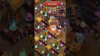 Hellbrute Epic Slowmo | Castle Clash #castleclash #Hellbrute #SlowMo