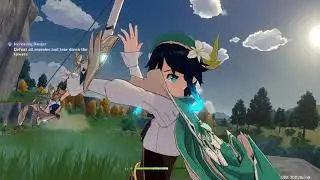 VENTI IS INSANE! Incredible Elemental Burst loop potential - Genshin Impact