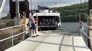 Ferry at Port Kent New York
